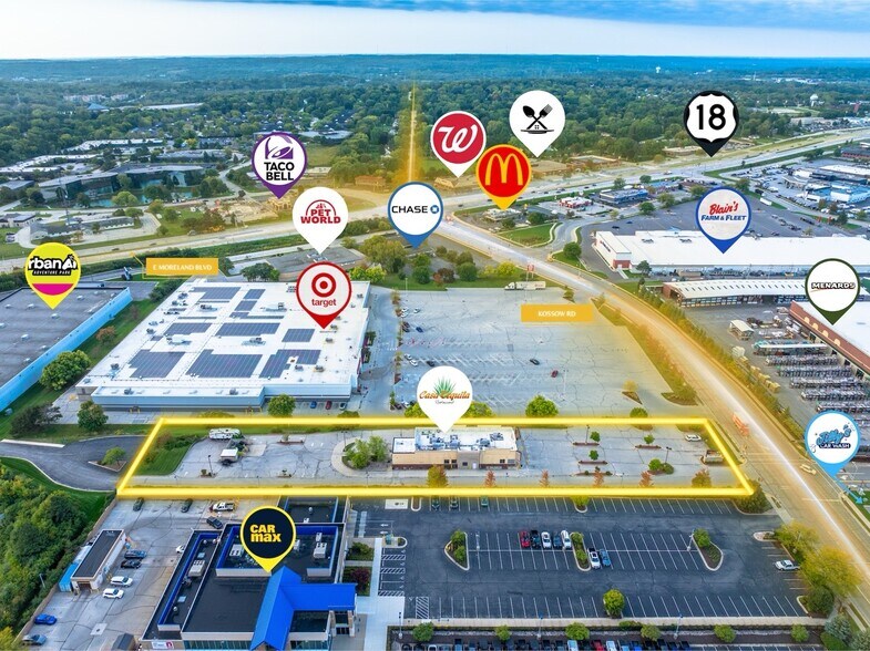 2423 N Kossow Rd, Waukesha, WI à louer - Photo de l’immeuble – Image 2 sur 35