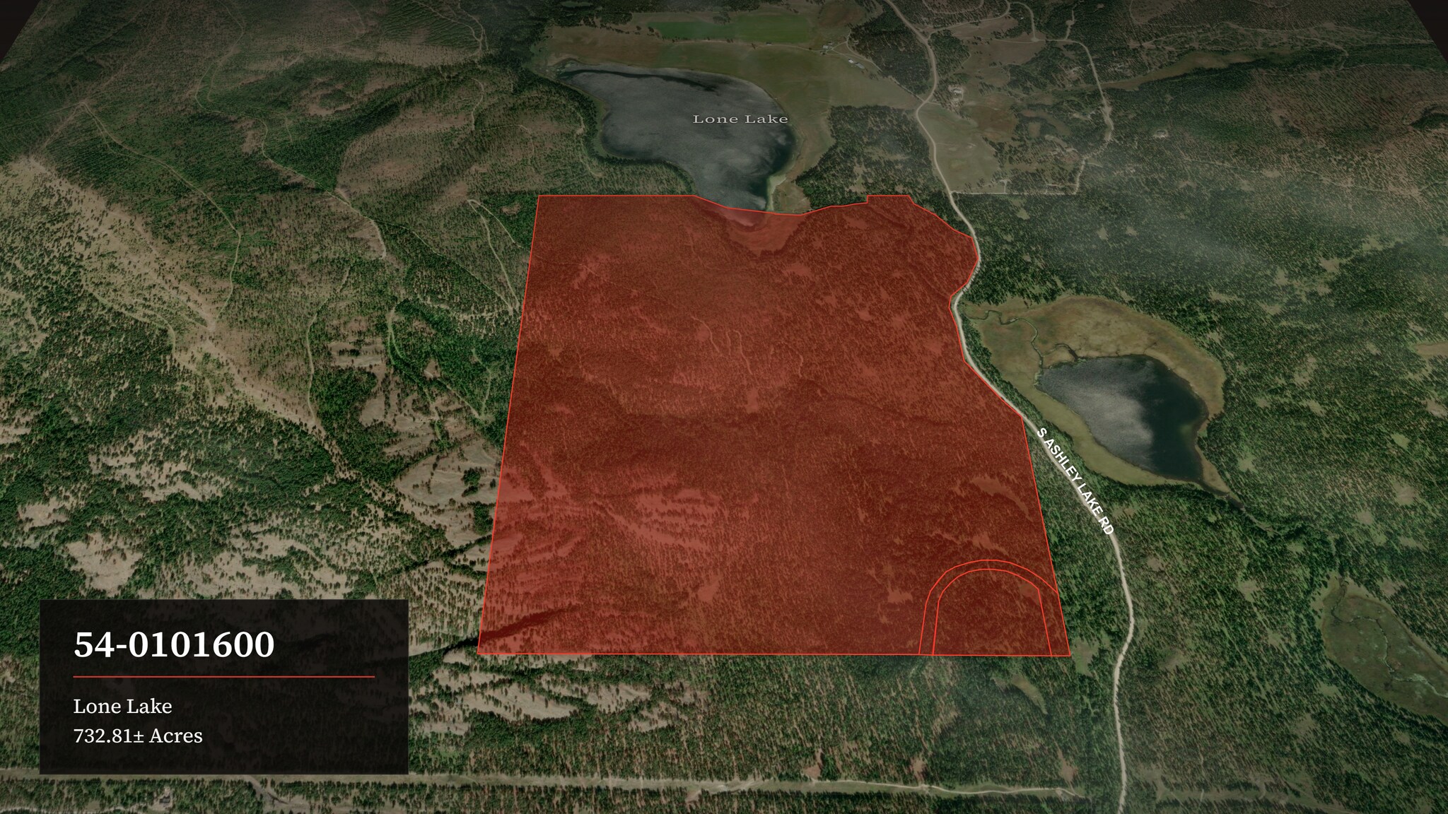 Lone Lake Legacy Timber & Grazing Tract, Kila, MT à vendre Aérien– Image 1 sur 8