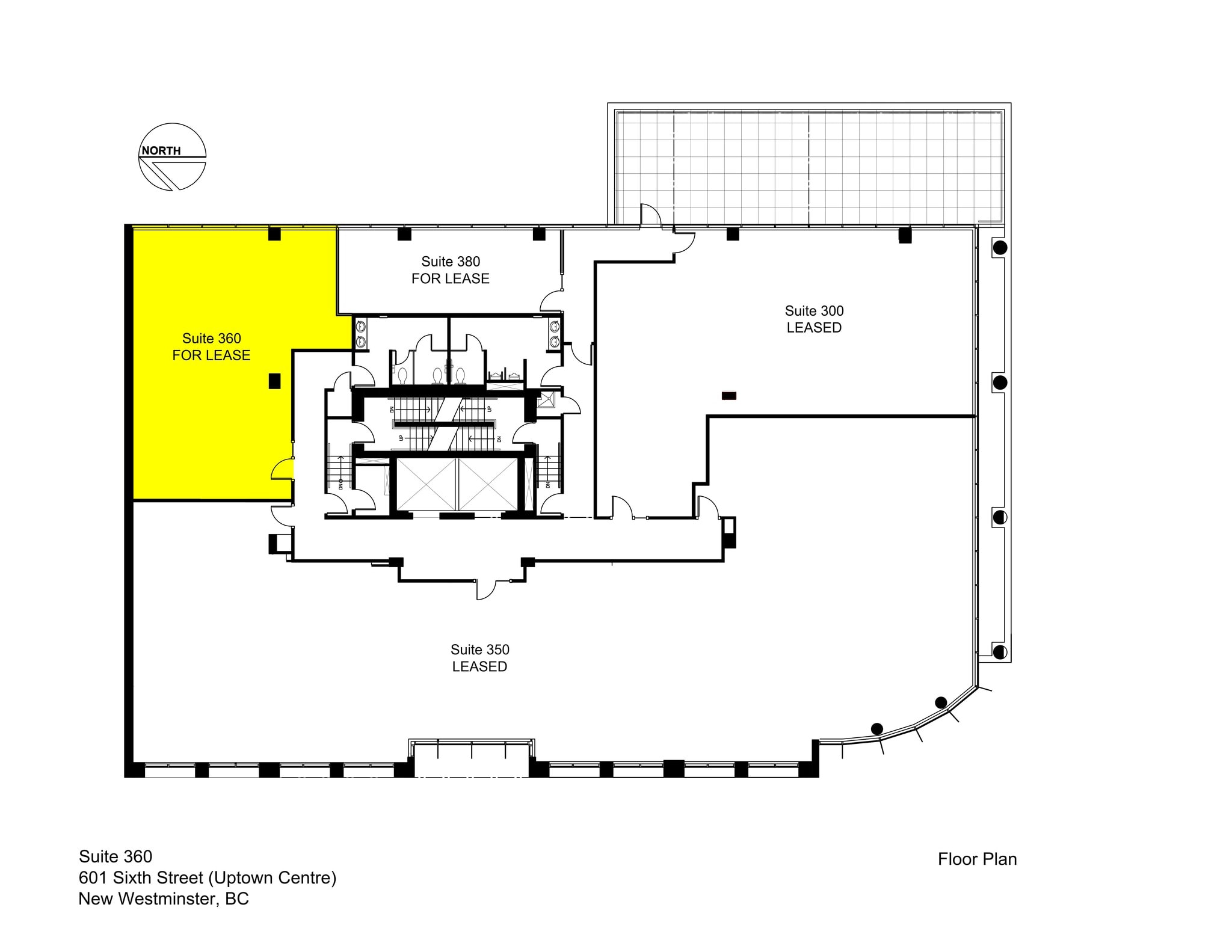 601 6th St, New Westminster, BC à louer Plan de site– Image 1 sur 1