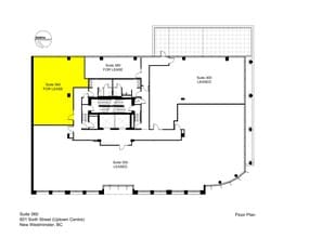 601 6th St, New Westminster, BC à louer Plan de site– Image 1 sur 1