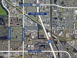 4574 Dyer Blvd, West Palm Beach, FL - VUE AÉRIENNE vue de carte