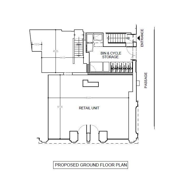 97-98 High St, Chelmsford à louer Plan d’étage– Image 1 sur 2