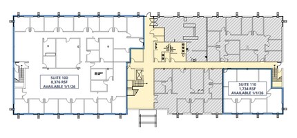 8001 Franklin Farms Dr, Richmond, VA à louer Plan d’étage– Image 1 sur 1