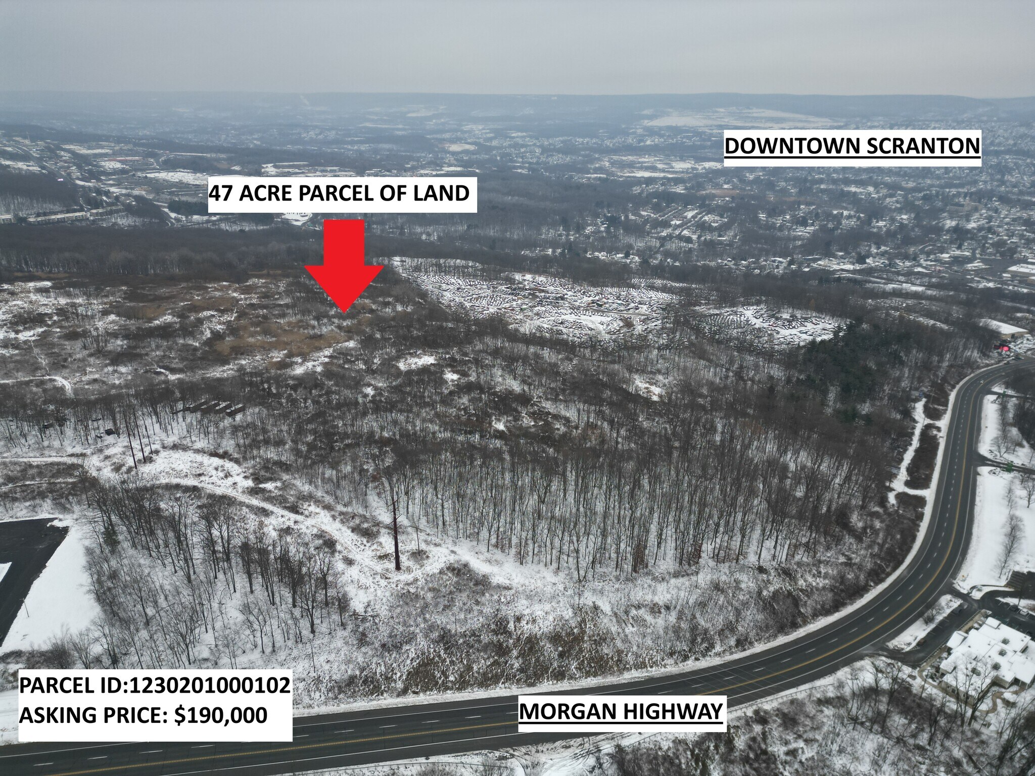 Clover & West Of Rr Street St, Scranton, PA à vendre Photo principale– Image 1 sur 24