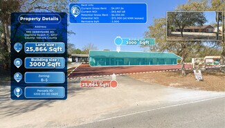 Plus de détails pour 988-998 Derbyshire Rd, Daytona Beach, FL - Local commercial à vendre
