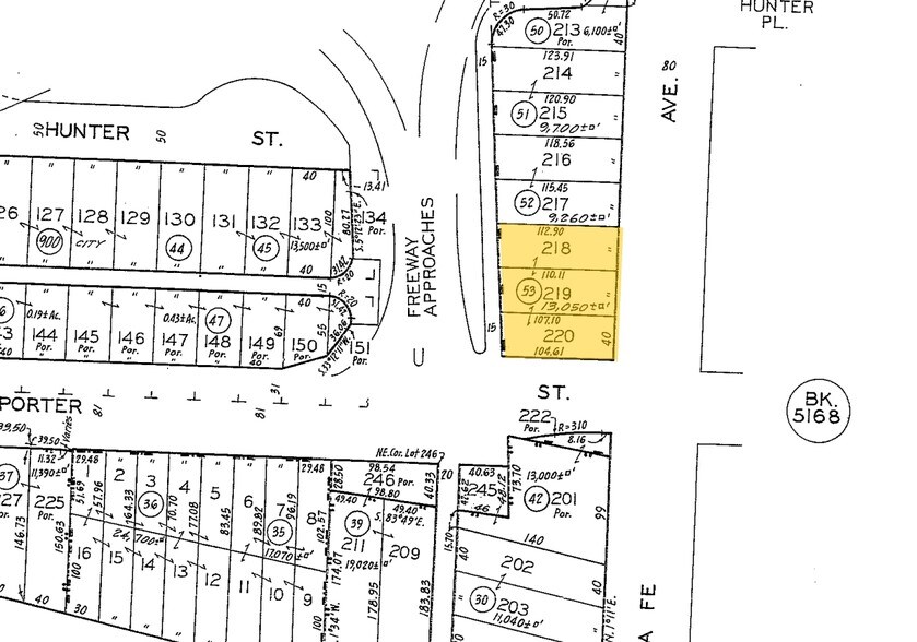 1417 S Santa Fe Ave, Los Angeles, CA à vendre - Plan cadastral – Image 3 sur 5