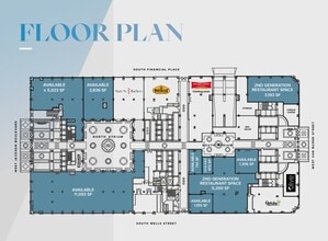 175 W Jackson Blvd, Chicago, IL à louer Plan d’étage– Image 1 sur 1