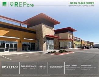 Plus de détails pour 12311 Montana Ave, El Paso, TX - Bureau/Local commercial, Local commercial à louer