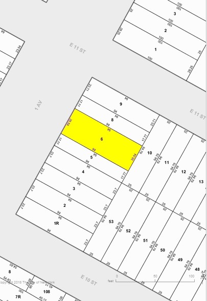 176 1st Ave, New York, NY à louer - Plan cadastral – Image 3 sur 7