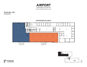 4201 N State Highway 161, Irving, TX à louer Plan d’étage– Image 2 sur 8