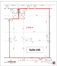 322 ESE Loop 323, Tyler, TX à louer Plan d’étage– Image 1 sur 1