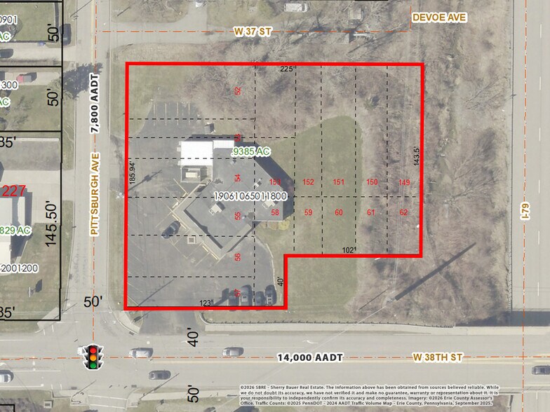 2178 W 38th St, Erie, PA à vendre - Plan de site – Image 2 sur 33