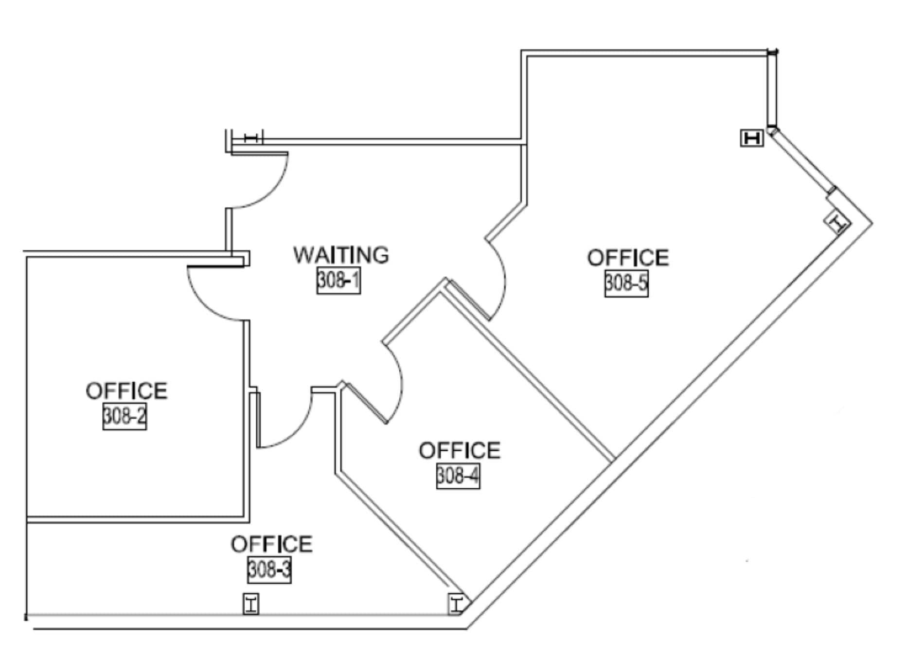 2500 Fondren Rd, Houston, TX à louer Plan d’étage– Image 1 sur 1