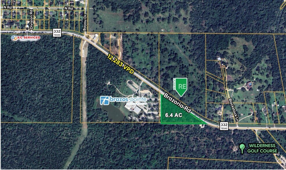 00 Highway 332, Lake Jackson, TX à vendre - Plan de site – Image 3 sur 3