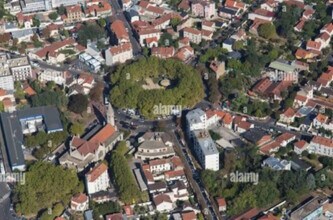 Saint-Maur-des-Fossés - Vue aérienne vue de carte