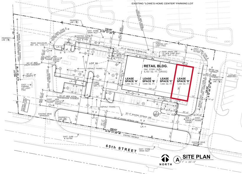 16310-16322 W 65th St, Shawnee, KS à louer - Plan de site – Image 2 sur 4