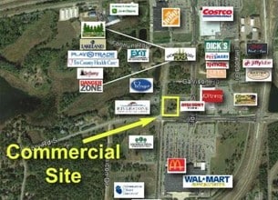 Isle Dr & Glory Rd S, Baxter, MN - VUE AÉRIENNE vue de carte - Image1