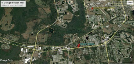 S ORANGE BLOSSOM Trl, Kissimmee, FL - Vue aérienne  vue de carte - Image1