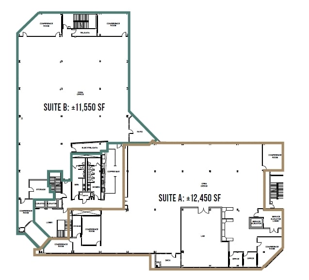 1400 N McDowell Blvd, Petaluma, CA à louer Plan d’étage– Image 1 sur 1