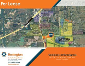 Plus de détails pour NEC FM 2100 & Settlers Creek Blvd, Crosby, TX - Local commercial à louer