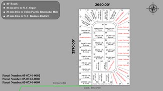 Plus de détails pour 1100 West Cortland Road, Grantsville, UT - Terrain à vendre