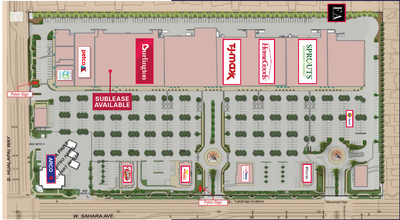 10000 W Sahara Ave, Las Vegas, NV à louer Plan de site– Image 2 sur 5