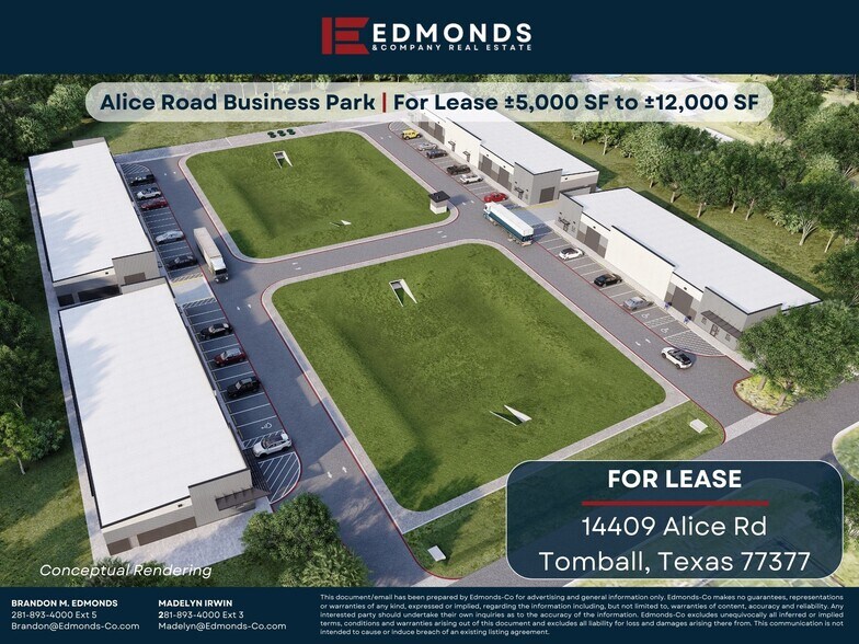 14409 Alice Rd, Tomball, TX à louer - Photo de l’immeuble – Image 1 sur 10
