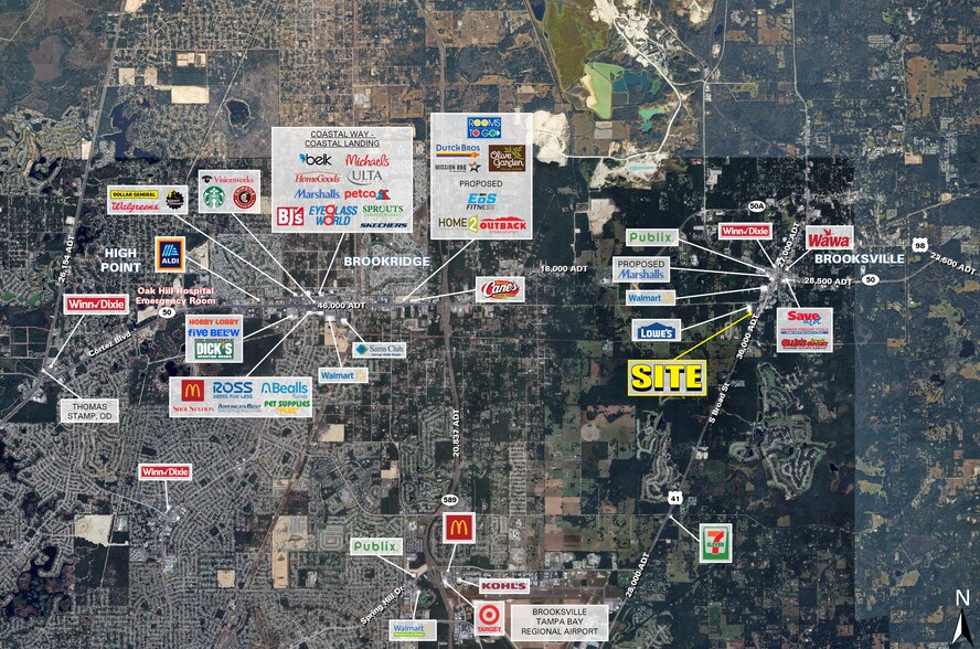 7117 Broad St, Brooksville, FL à louer - Photo de l’immeuble – Image 1 sur 3