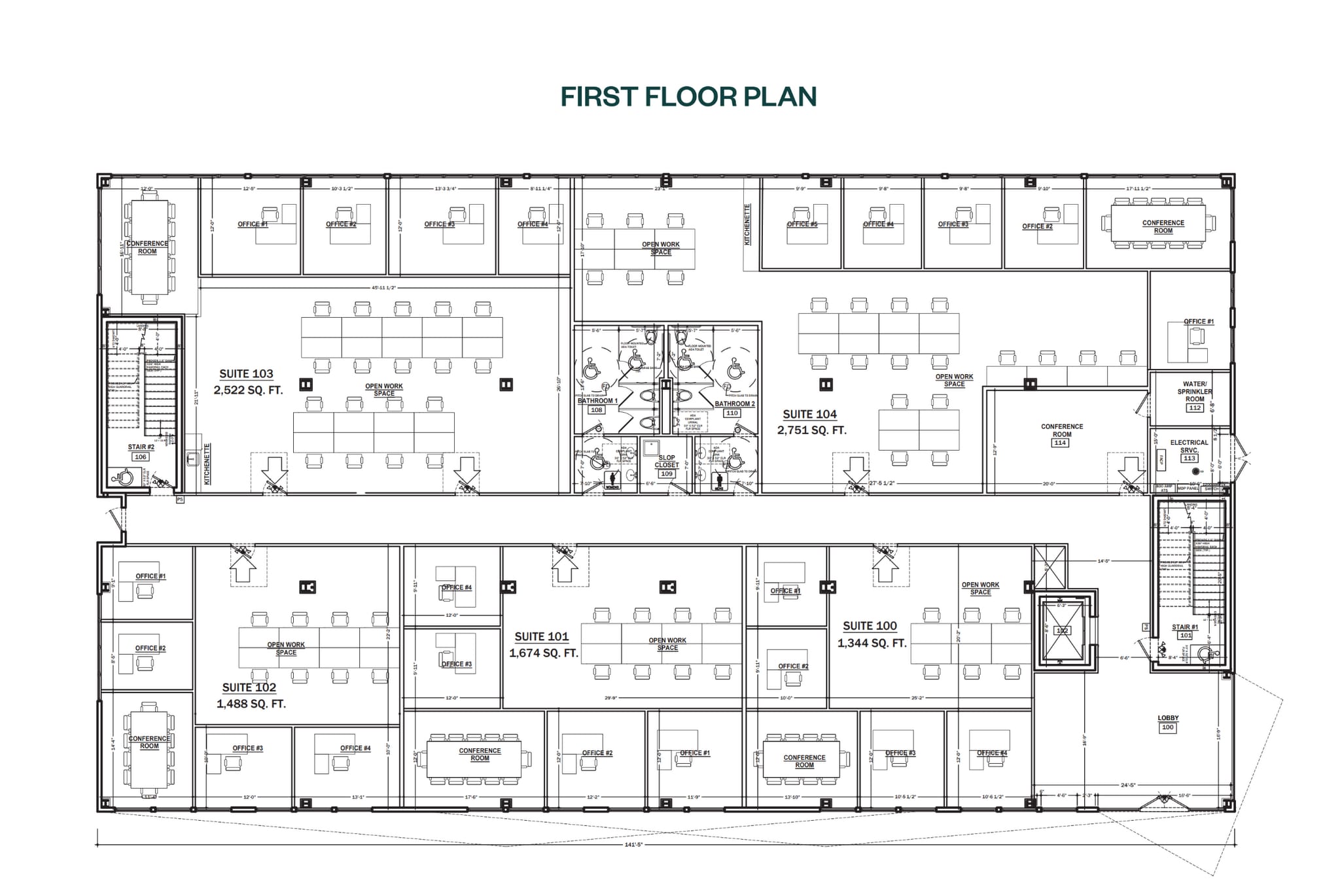 2298 Lakewood Rd, Toms River, NJ à louer Plan d’étage– Image 1 sur 1