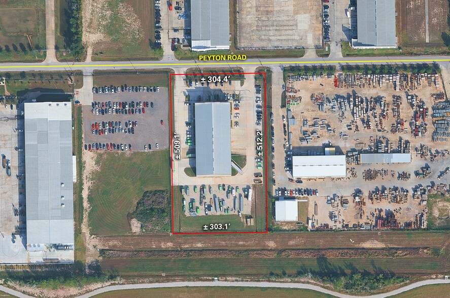 2436 Peyton Rd, Houston, TX à louer - Photo de l’immeuble – Image 2 sur 11