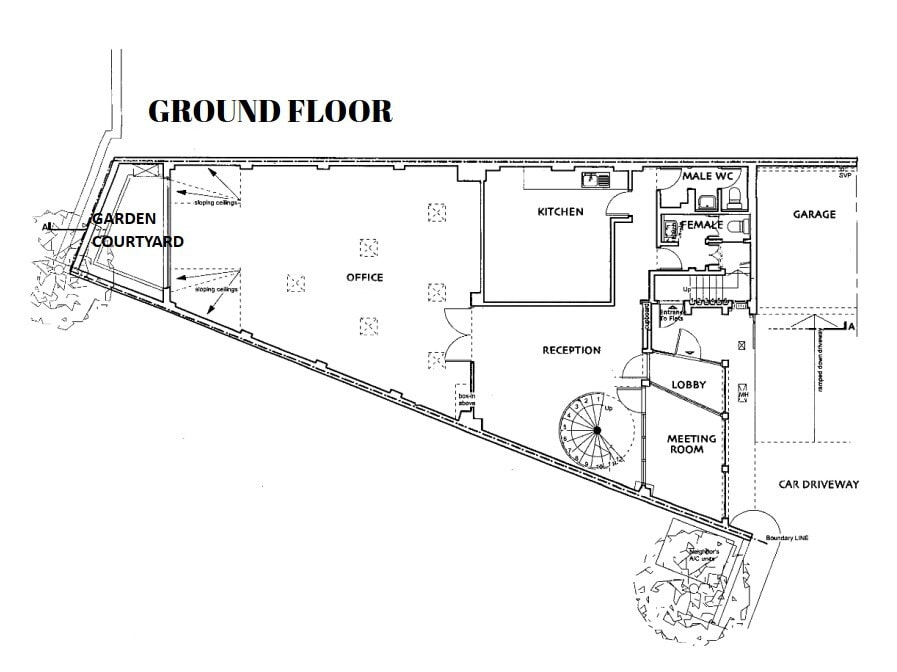 7 Rosehart Mews, Londres à louer Plan d’étage– Image 1 sur 1