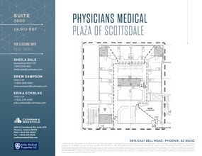 3815 E Bell Rd, Phoenix, AZ à louer Plan de site– Image 1 sur 1