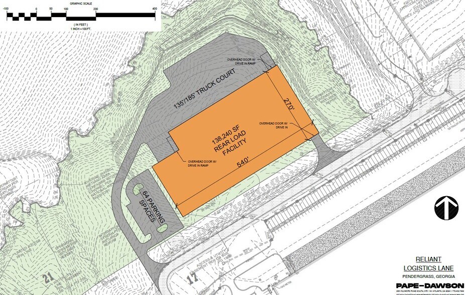 0 Logistics Ln, Talmo, GA à louer - Plan de site – Image 2 sur 2