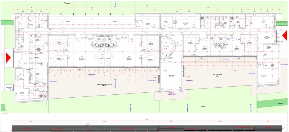 1 Rue De La Ferme Saint Simon, Gonesse à vendre - Plan de site – Image 2 sur 5