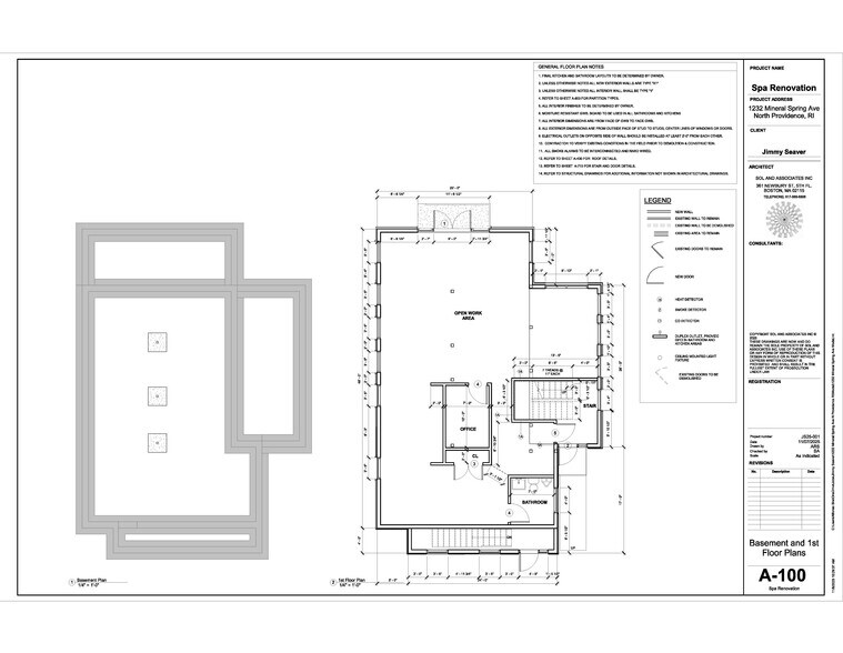 1232 Mineral Spring Ave, North Providence, RI à vendre - Plan d’étage – Image 3 sur 3