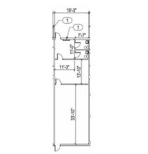 7402-7456 N 30th St, Omaha, NE à louer Plan d’étage– Image 2 sur 2