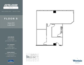 4245 N Central Expy, Dallas, TX à louer Plan d’étage– Image 1 sur 1
