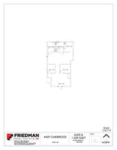 4458 Oakbridge Dr, Flint, MI à louer Plan d’étage– Image 2 sur 3