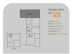 3002 Dow Ave, Tustin, CA à louer Plan d’étage– Image 1 sur 1