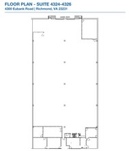 4300-4326 Eubank Rd, Richmond, VA à louer Plan d’étage– Image 1 sur 1