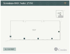 3280 Peachtree Rd, Atlanta, GA à louer Plan d’étage– Image 1 sur 1