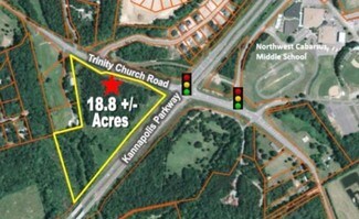 Plus de détails pour Kannapolis Pkwy And Trinity Church Rd, Concord, NC - Terrain à vendre