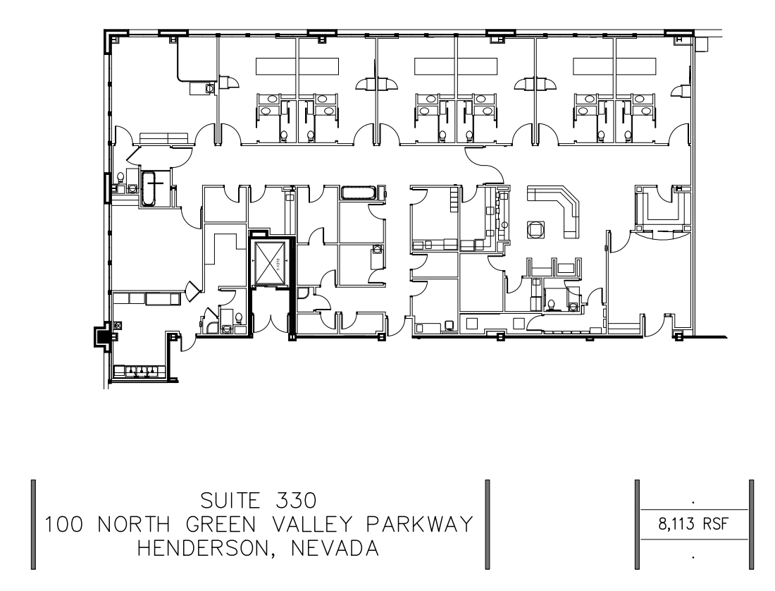 100 N Green Valley Pky, Henderson, NV à louer Plan d’étage– Image 1 sur 1