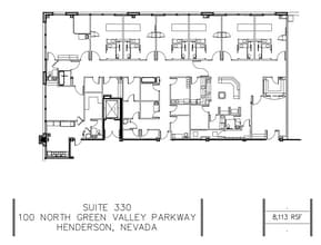 100 N Green Valley Pky, Henderson, NV à louer Plan d’étage– Image 1 sur 1