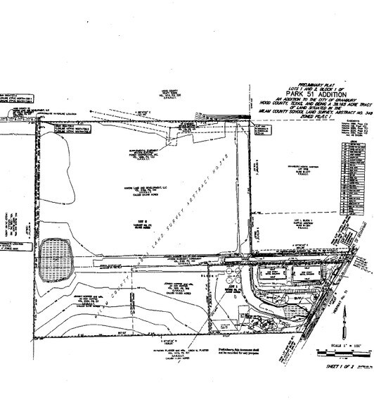 1312 Weatherford Hwy, Granbury, TX à vendre - Plan cadastral – Image 2 sur 50