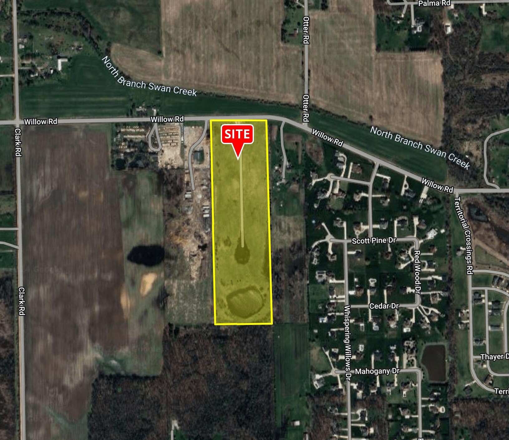 38615 Willow, New Boston, MI à vendre Aérien– Image 1 sur 9