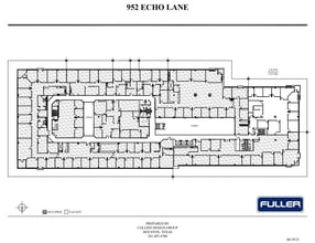 952 Echo Ln, Houston, TX à louer Plan d’étage– Image 1 sur 1