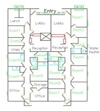 3009 W Charleston Blvd, Las Vegas, NV à louer Plan d’étage– Image 1 sur 1