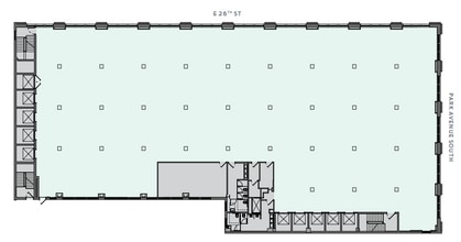 360 Park Ave S, New York, NY à louer Plan d’étage– Image 1 sur 7