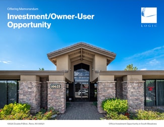 Plus de détails pour 10625 Double R Blvd, Reno, NV - Bureau à vendre
